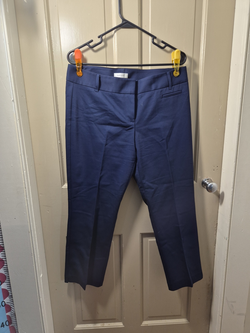Van Heusen Navy Women's Dress Pants - Straight Leg